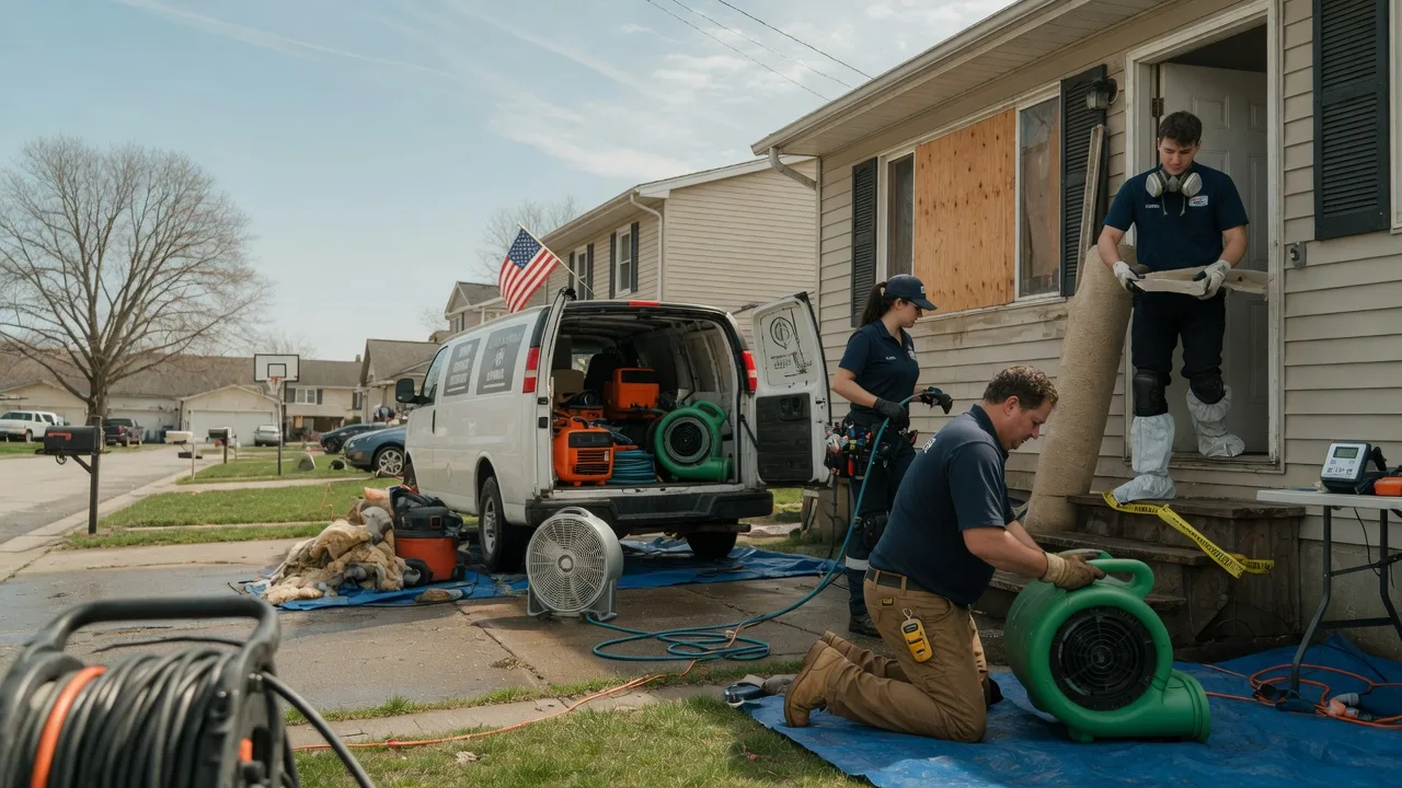 Water Damage Restoration in Lindenhurst, IL near me